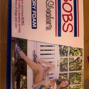 Skechers BOBS Animal Print Sneakers